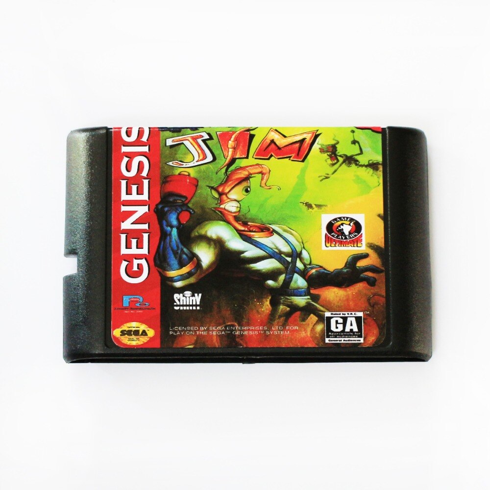 Earth Worm Jim Sega Genesis  SEGA Mega Drive  ..